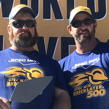 2019 SPEC MIX BRICKLAYER 500 West Tennessee Regional Winner Fred Campbell