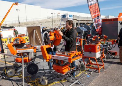 iQ Power Tools at the SPEC MIX BRICKLAYER 500