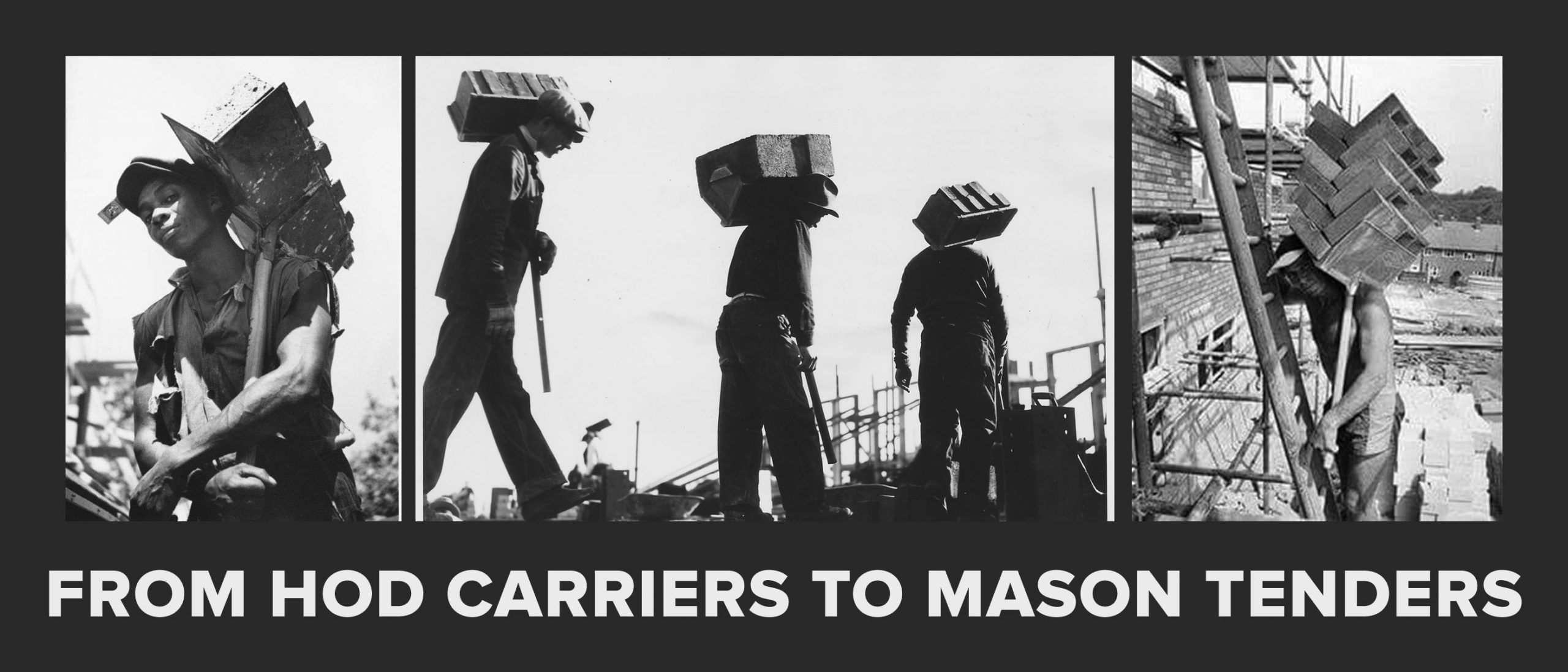 From Hod Carriers to Mason Tenders | SPEC MIX