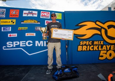 Steve Braswell wins SPEC MIX TOUGHEST TENDER