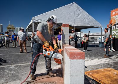 STIHL showing off at World of Concrete in Las Vegas